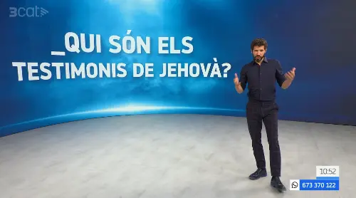 Imagen del reportaje de 3Cat sobre el precio de salir de los Testigos de Jehová